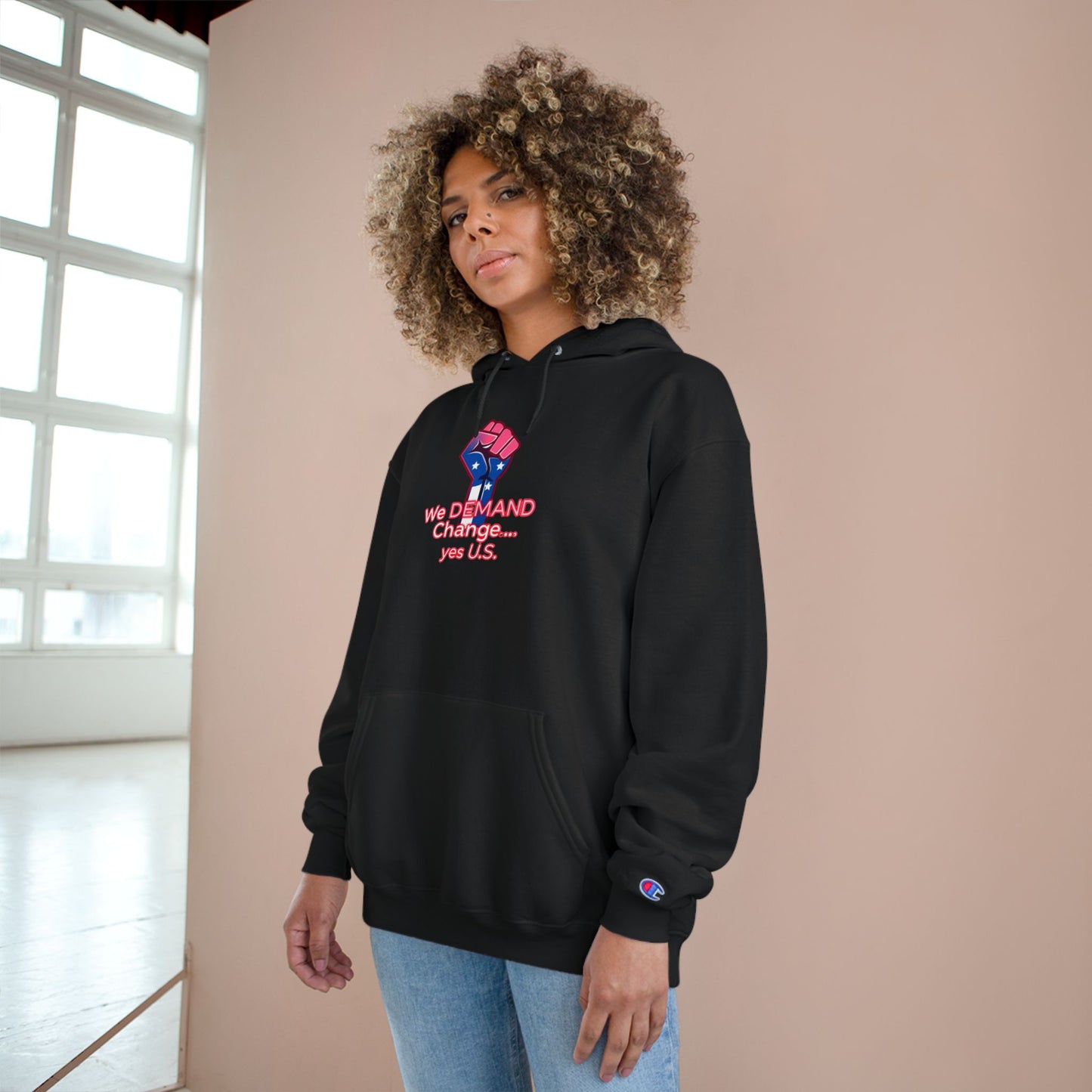 Demanding Change Empowerment Hoodie - Celebrate Strength, Protest Spirit, Trendy Sweatshirt, Unisex Gift, Cool Fashion