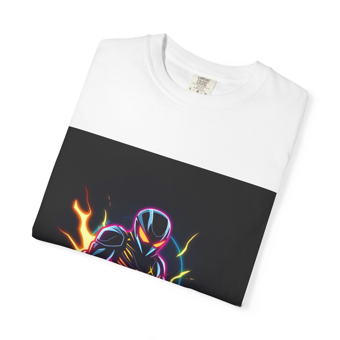 Vibrant Unisex Graphic T-Shirt, Cosmic Dreams Tee, Retro Neon Shirt, Stylish Casual Wear, Gift for Gamers & Dreamers