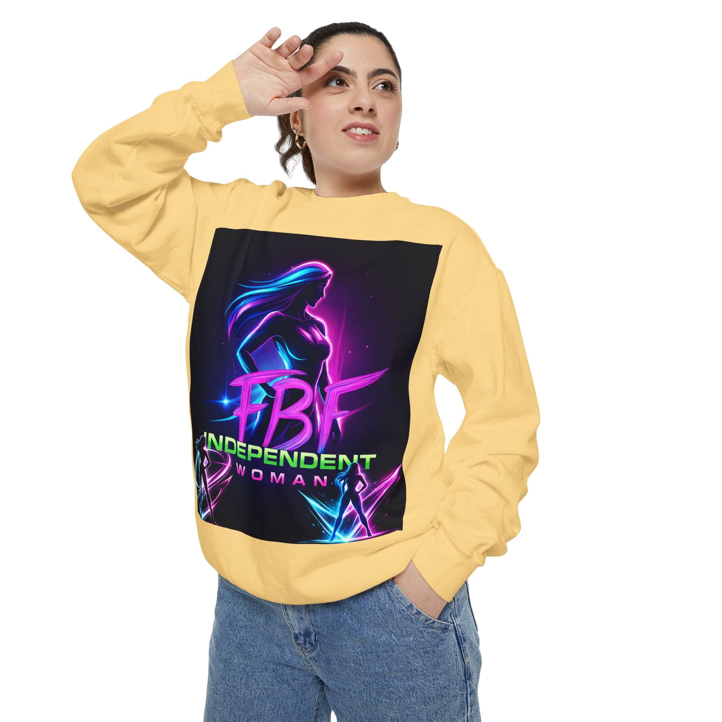 Unisex Garment-Dyed Sweatshirt