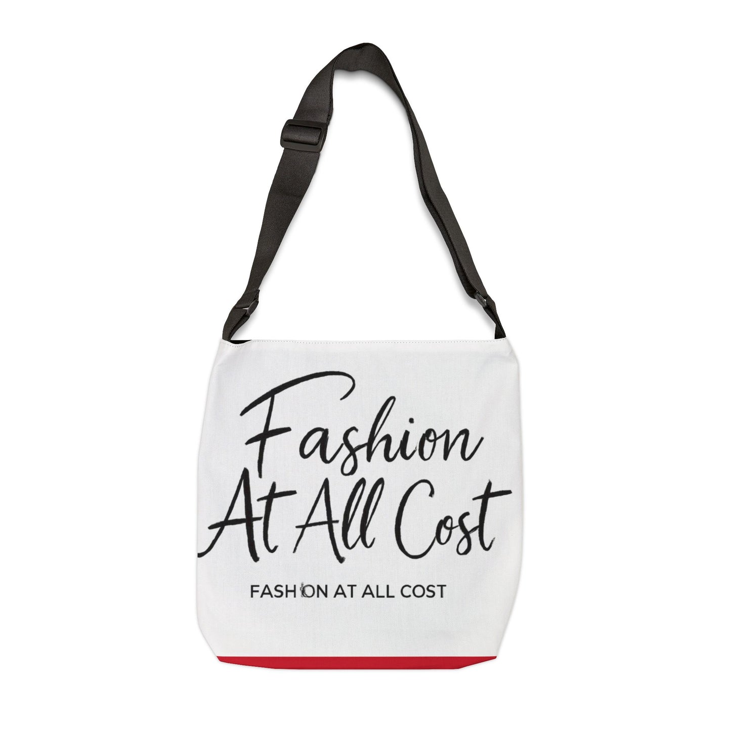 Chic Adjustable Tote Bag with Fashion Quotes, Stylish Purse, Eco-Friendly Bag, Trendy Everyday Tote, Gift for Fashion Lovers
