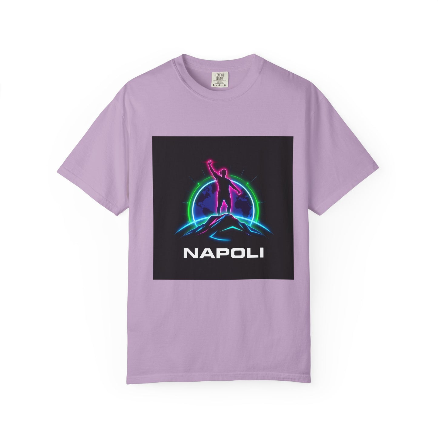 Neon Napoli T-Shirt for Adventurers, Retro Graphic Tee, Perfect for Travelers, Gifts for Him/Her, Cool Streetwear, Casual Outfit