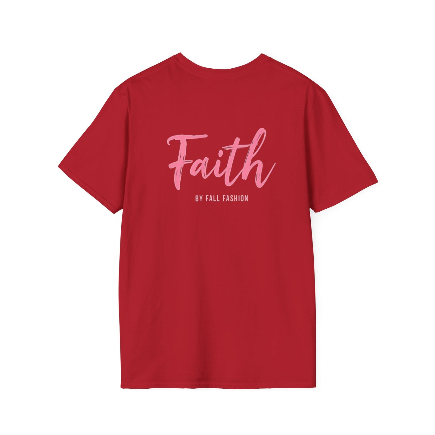 Faith-Inspiring Unisex Softstyle T-Shirt, Everyday Wear, Gift for Her, Christian Apparel, Inspirational Tee, Spiritual Comfort
