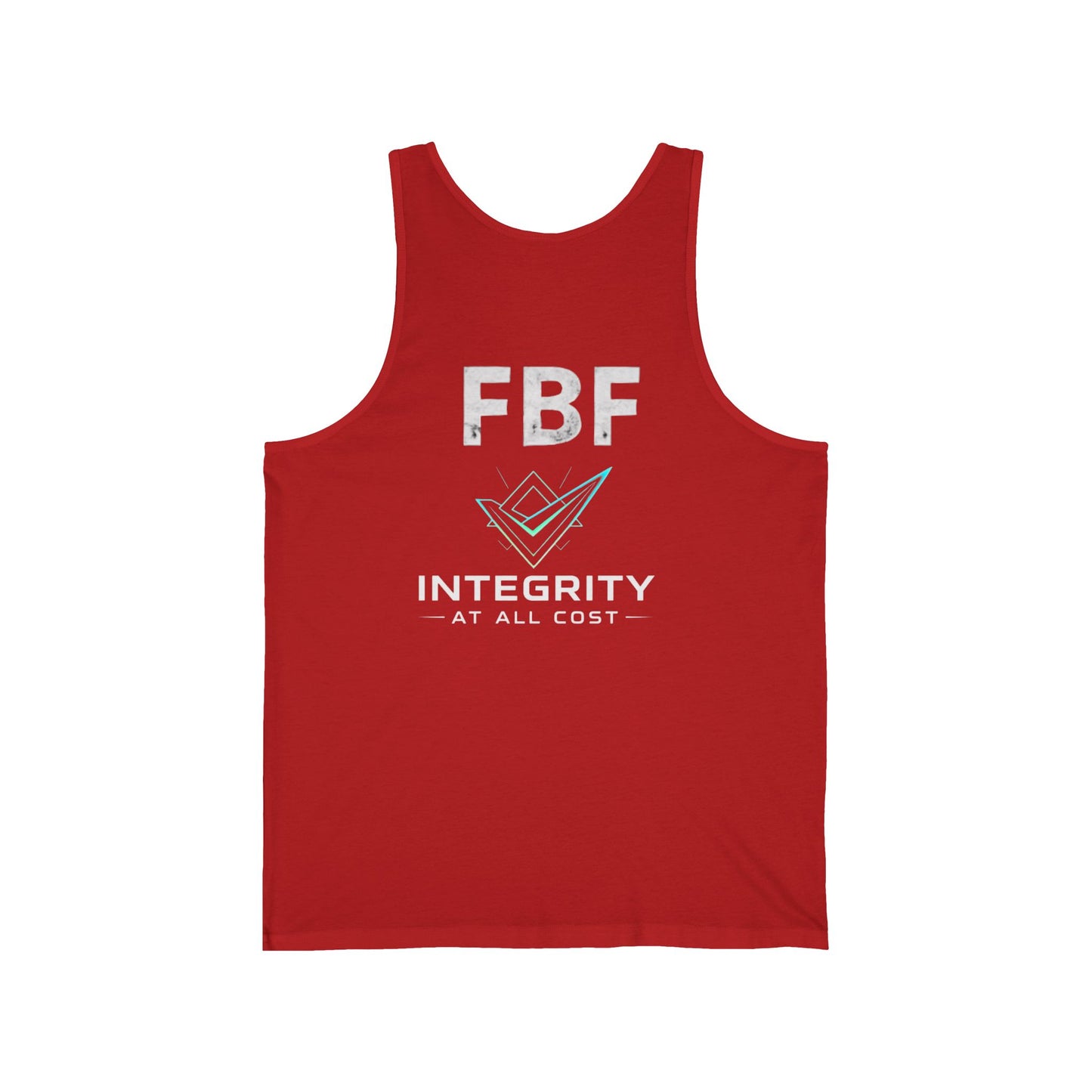 Colorful Graphic Unisex Jersey Tank Top, Inspirational Workout Tee, Summer Activewear, Spiritual Gift, Pride Day Apparel, Yoga Tank