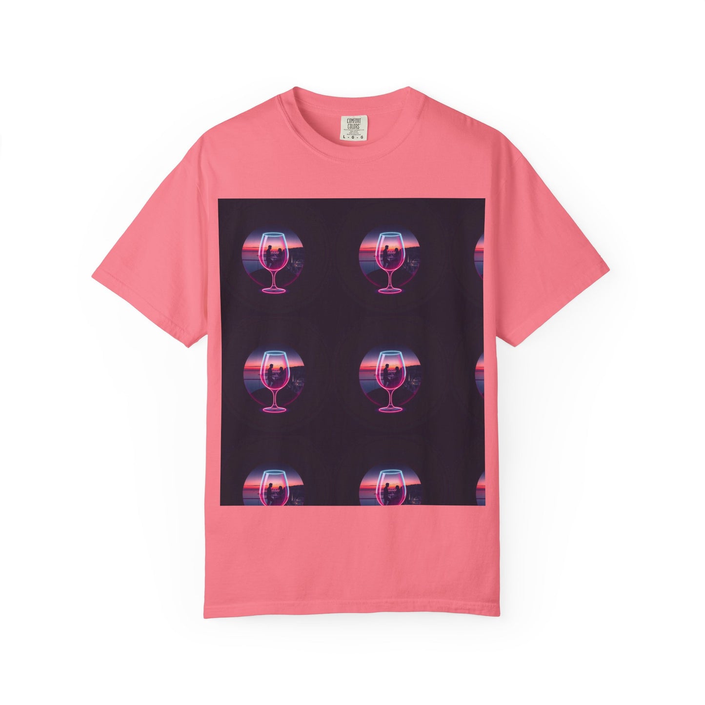 Retro Sunset Glasses T-Shirt, Unisex Garment-Dyed Tee for Casual Wear, Vintage Aesthetic Shirt, Gift for Friends, Summer Vibes Tee, [...]