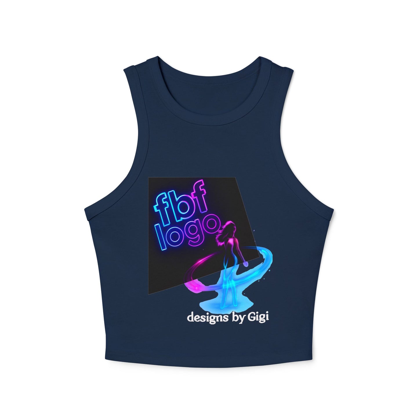 Women's Micro Rib Racer Tank Top
