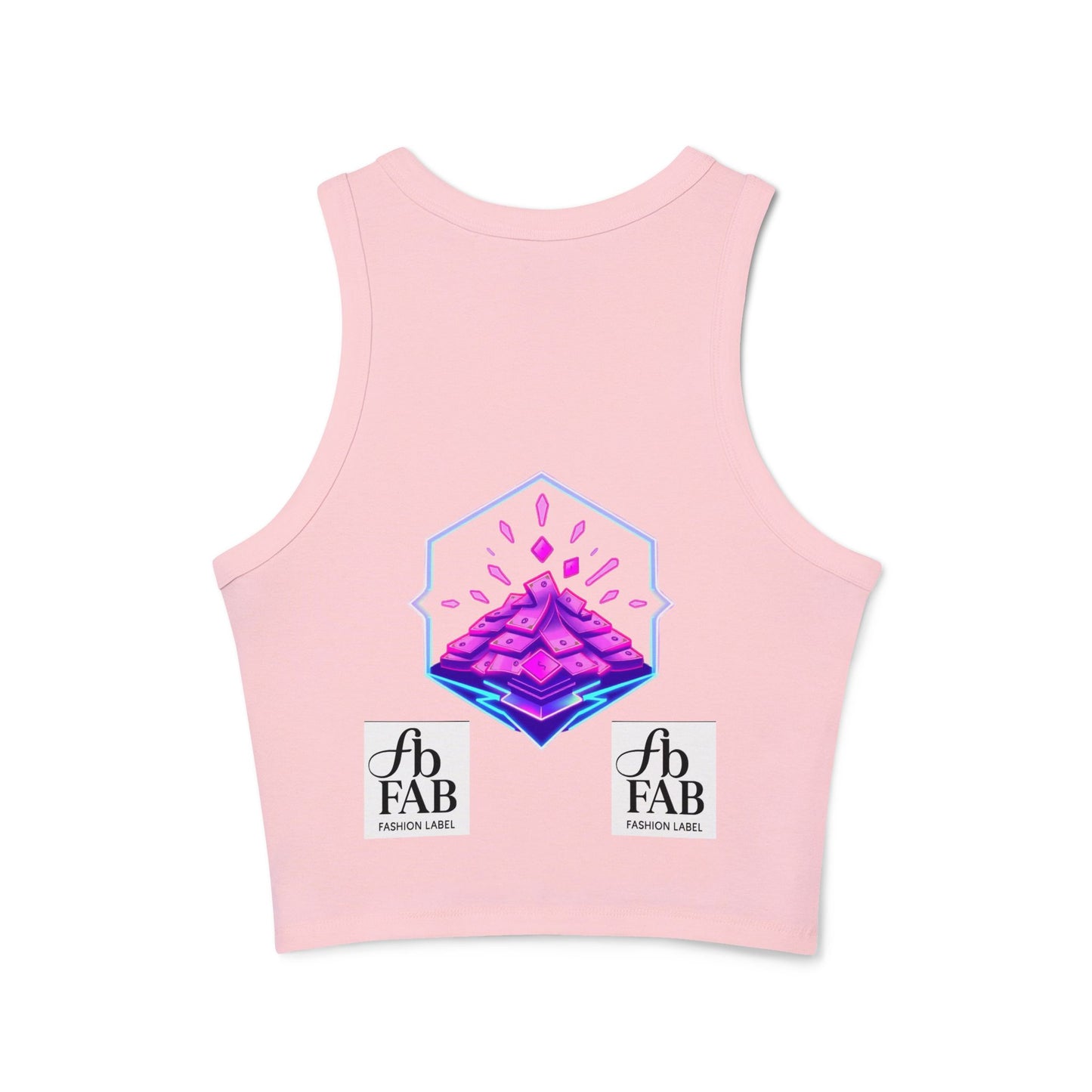 Wealth Attraction Racer Tank Top | Motivational Workout Top, Fitness Clothing, Gift for Her, Summer Essential, Self-Care Apparel