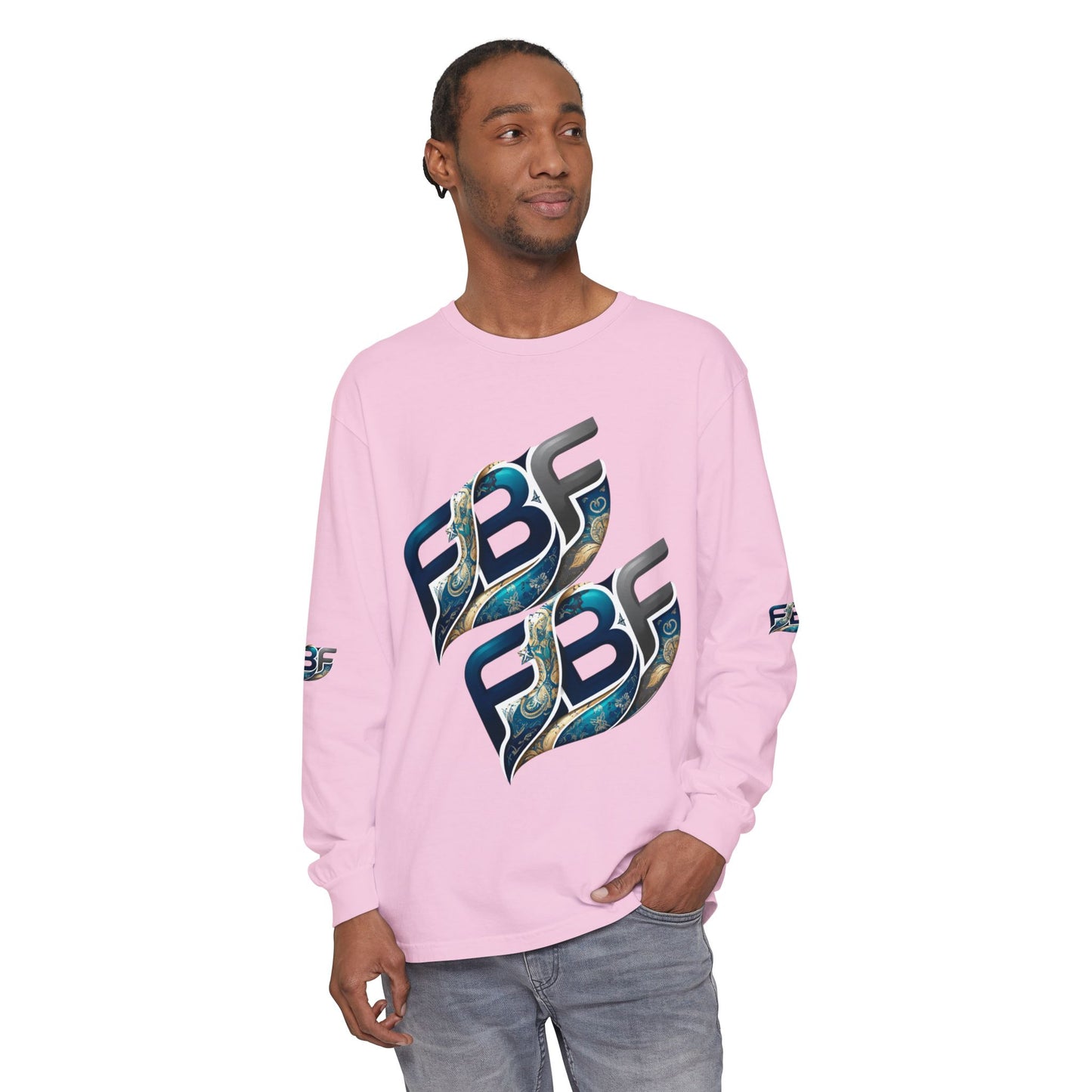FBF Logo Long Sleeve T‑Shirt — Graphic Streetwear Tee
