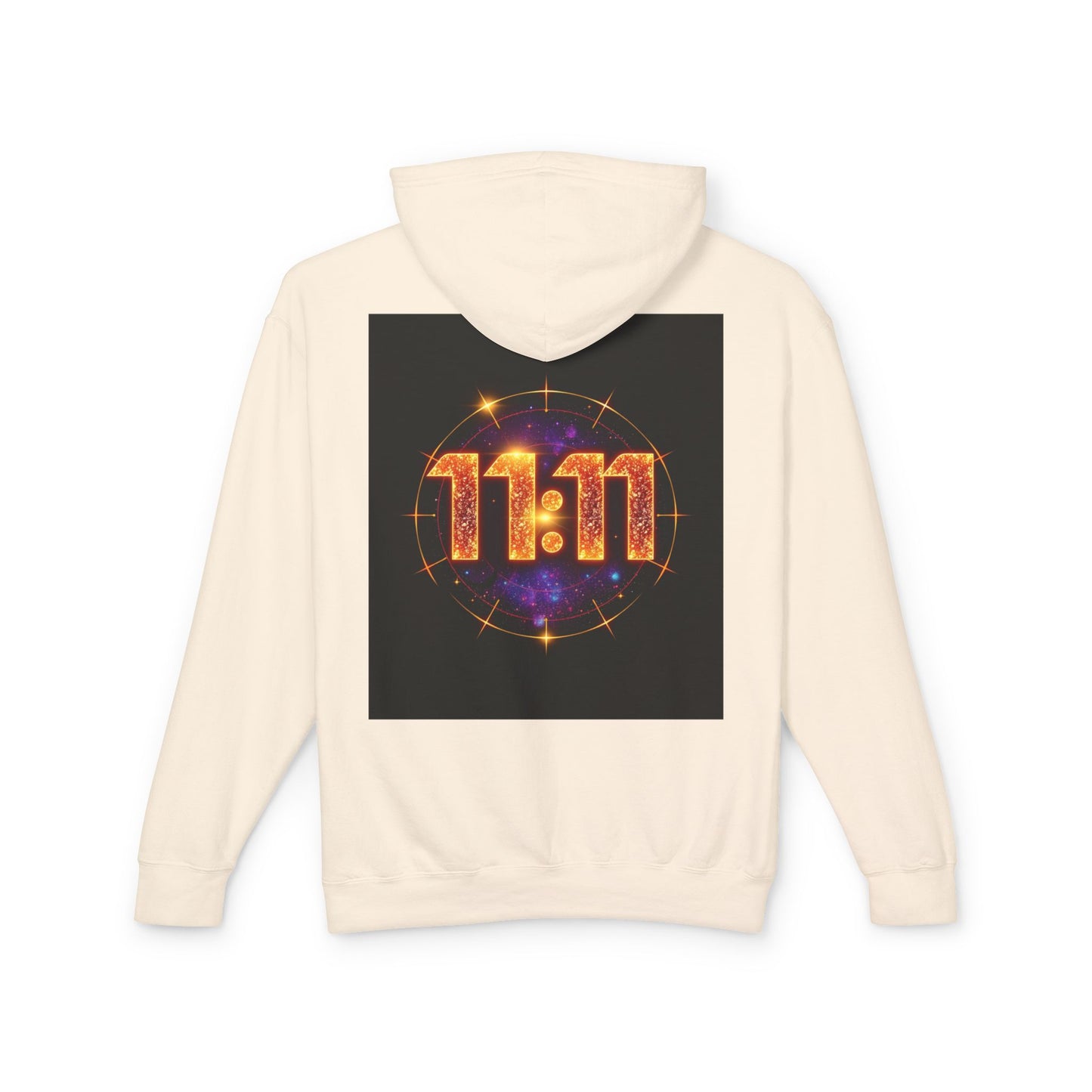 Glow-in-the-Dark Unisex Hoodie - Perfect for Magical Moments, Meditation, Gift for Dreamers, 11:11 Celebration, Trendy Fall Fashion