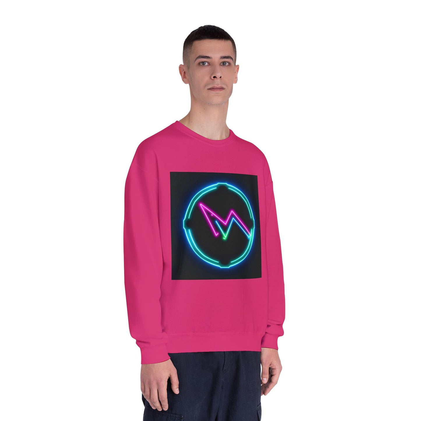 Neon Pulse Unisex Crewneck Sweatshirt