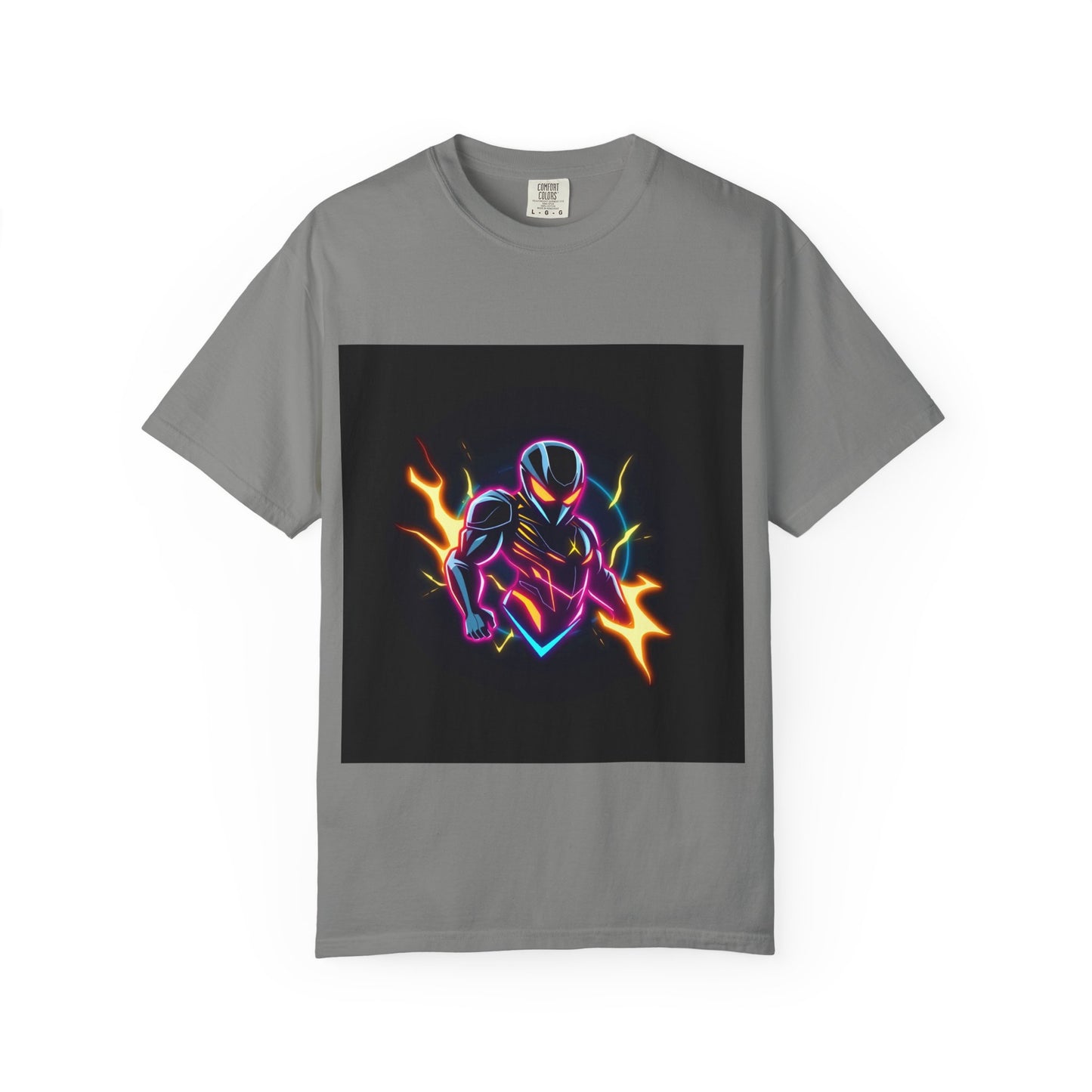 Vibrant Unisex Graphic T-Shirt, Cosmic Dreams Tee, Retro Neon Shirt, Stylish Casual Wear, Gift for Gamers & Dreamers