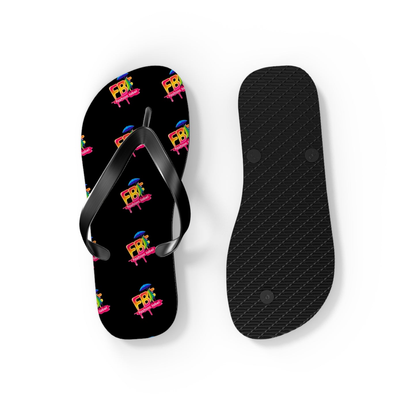 Colorful Fun Flip Flops for Beach Days, Summer Outfits, Pool Parties, Vacation, Gift for Her
