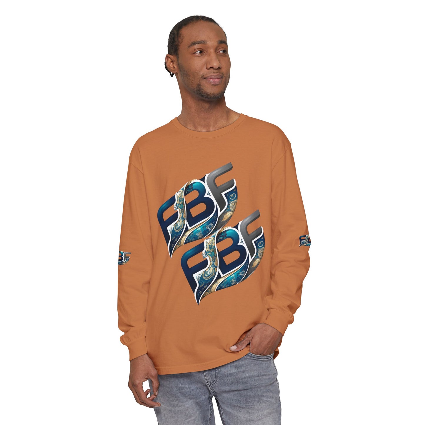 FBF Logo Long Sleeve T‑Shirt — Graphic Streetwear Tee