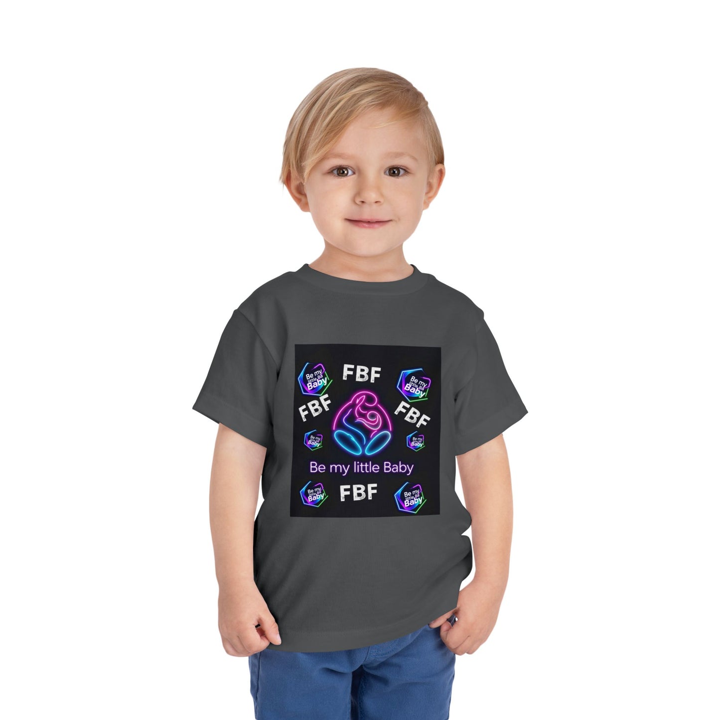 Neon Baby Tee - Toddler Short Sleeve Shirt, Cute Baby Outfit, Birthday Gift, Baby Shower Present, Kids Fashion