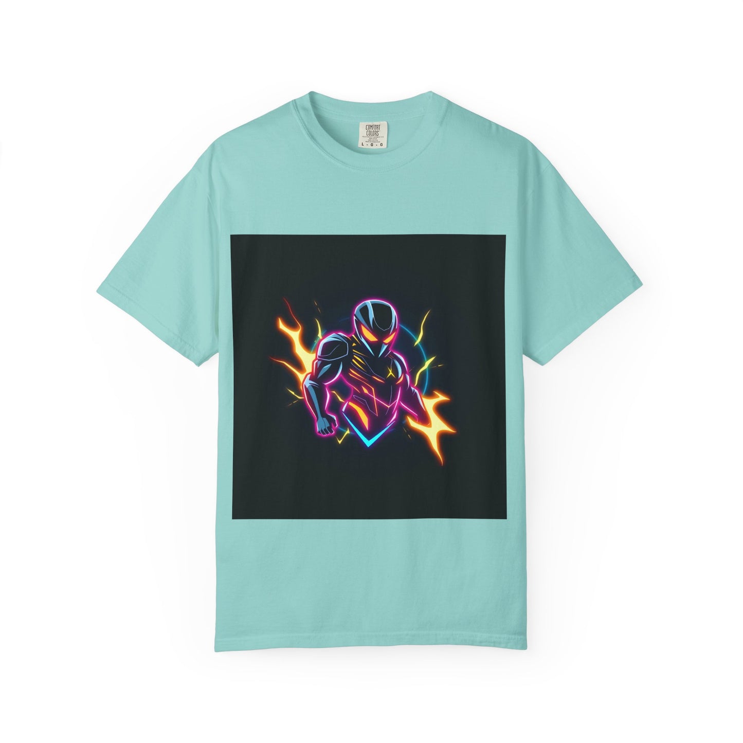 Vibrant Unisex Graphic T-Shirt, Cosmic Dreams Tee, Retro Neon Shirt, Stylish Casual Wear, Gift for Gamers & Dreamers