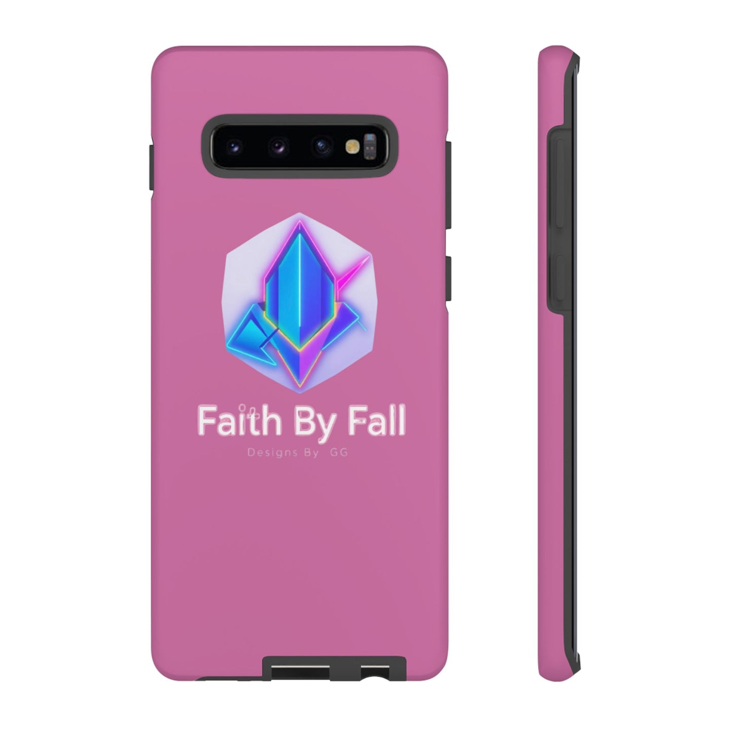 Vibrant Phone Case with Motivational Design - Faith By Fall, Colorful Phone Cover, Customizable Mobile Accessory, Unique Gift Idea, [...]