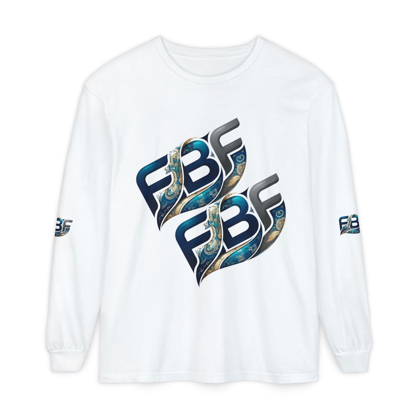 FBF Logo Long Sleeve T‑Shirt — Graphic Streetwear Tee