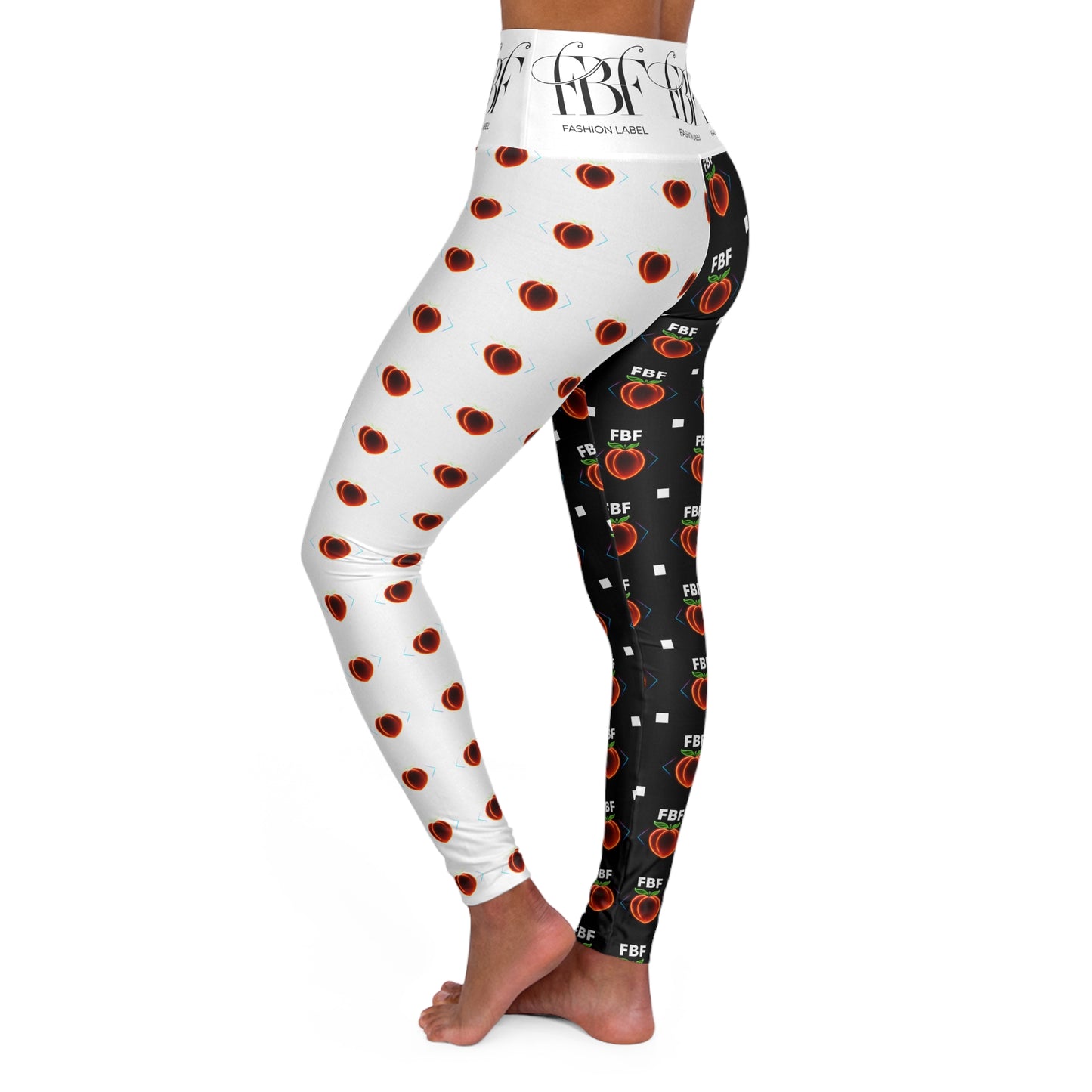Stylish High Waisted Yoga Leggings for Fitness Enthusiasts, Workout Gear, Activewear, Yoga Outfit, Gift for Her