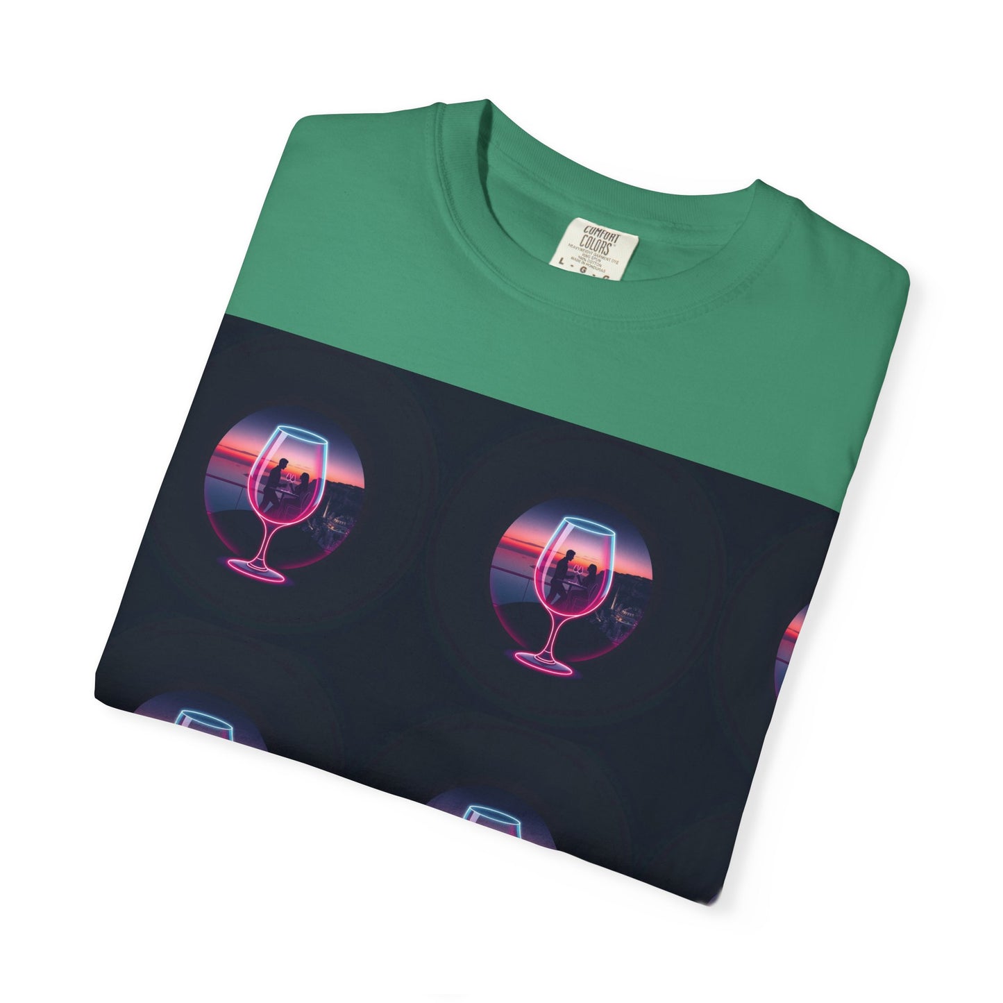 Retro Sunset Glasses T-Shirt, Unisex Garment-Dyed Tee for Casual Wear, Vintage Aesthetic Shirt, Gift for Friends, Summer Vibes Tee, [...]