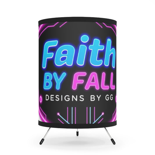 Tripod Lamp with High-Res Printed Shade, US\CA plug