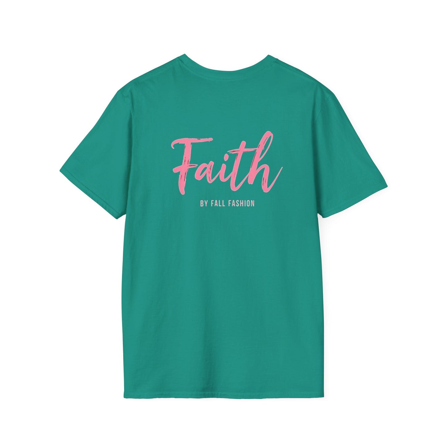 Faith-Inspiring Unisex Softstyle T-Shirt, Everyday Wear, Gift for Her, Christian Apparel, Inspirational Tee, Spiritual Comfort