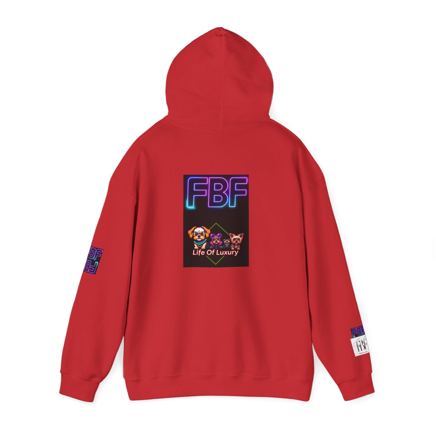 Luxury Life Unisex Hoodie - Cozy Sweatshirt for Pet Lovers, Gift for Birthdays, Everyday Wear, Chill Vibes, FBF Collection