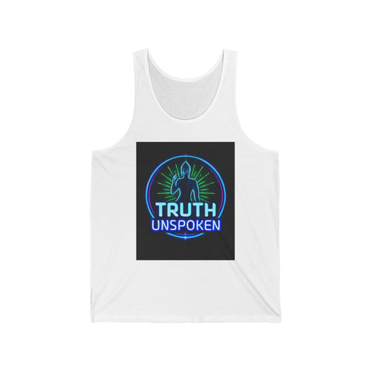 Neon Truth Unisex Jersey Tank - Inspirational Gift, Festival Wear, Summer Style, Screen-Printed Apparel, Casual Tank Top