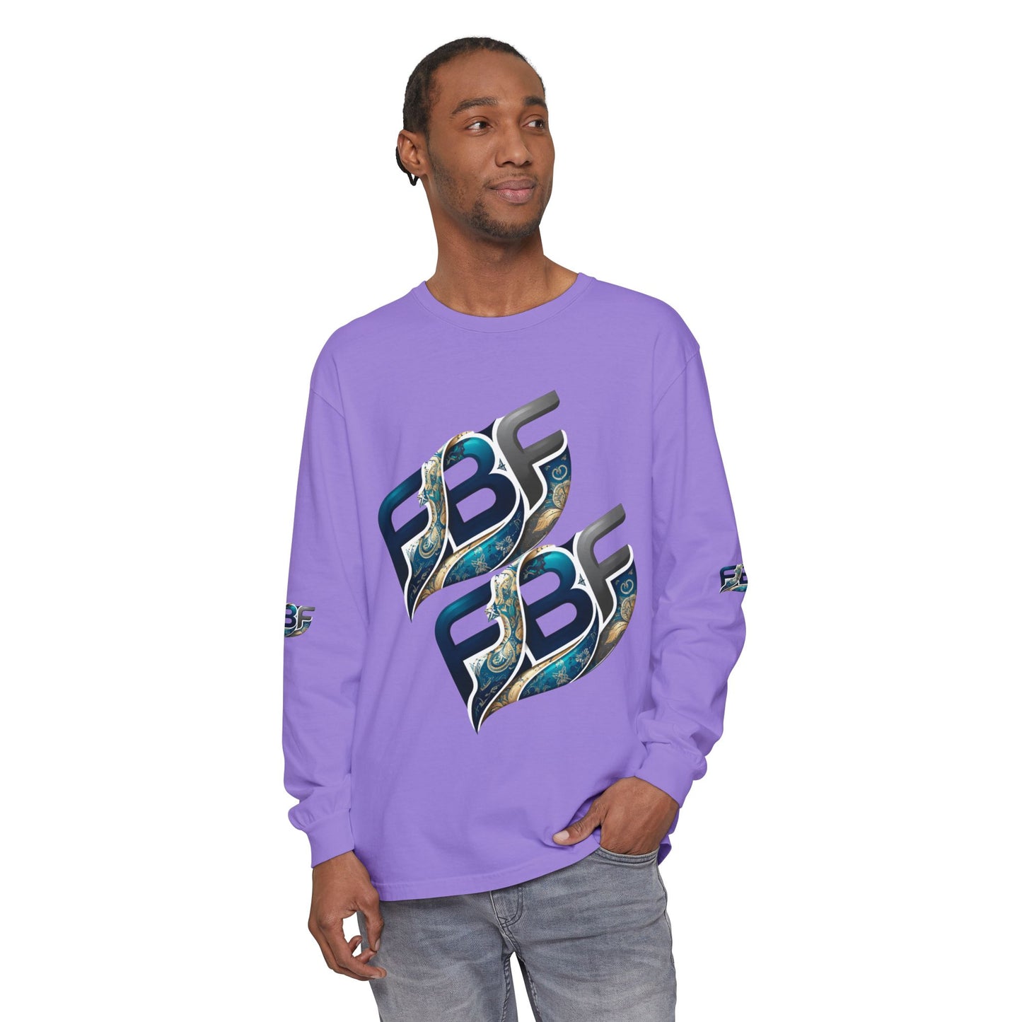 FBF Logo Long Sleeve T‑Shirt — Graphic Streetwear Tee