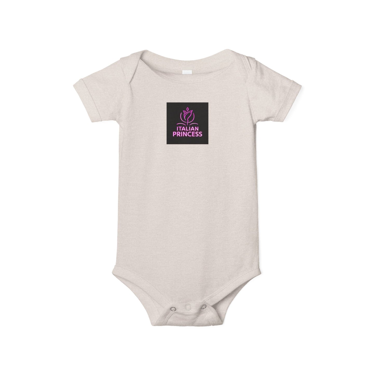 Stylish Infant Onesie for Italian Princesses, Baby Shower Gift, Cute Bodysuit, Newborn Outfit, Toddler Clothing