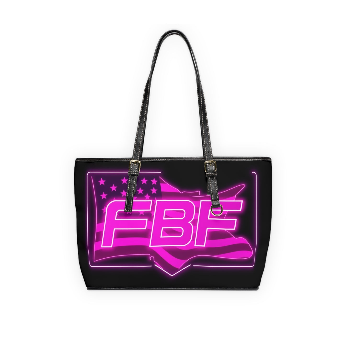 Vibrant PU Leather Shoulder Bag with Neon FBF Design, Stylish Tote for Daily Use, Perfect Gift for Fashion Lovers, Trendy Handbag, [...]