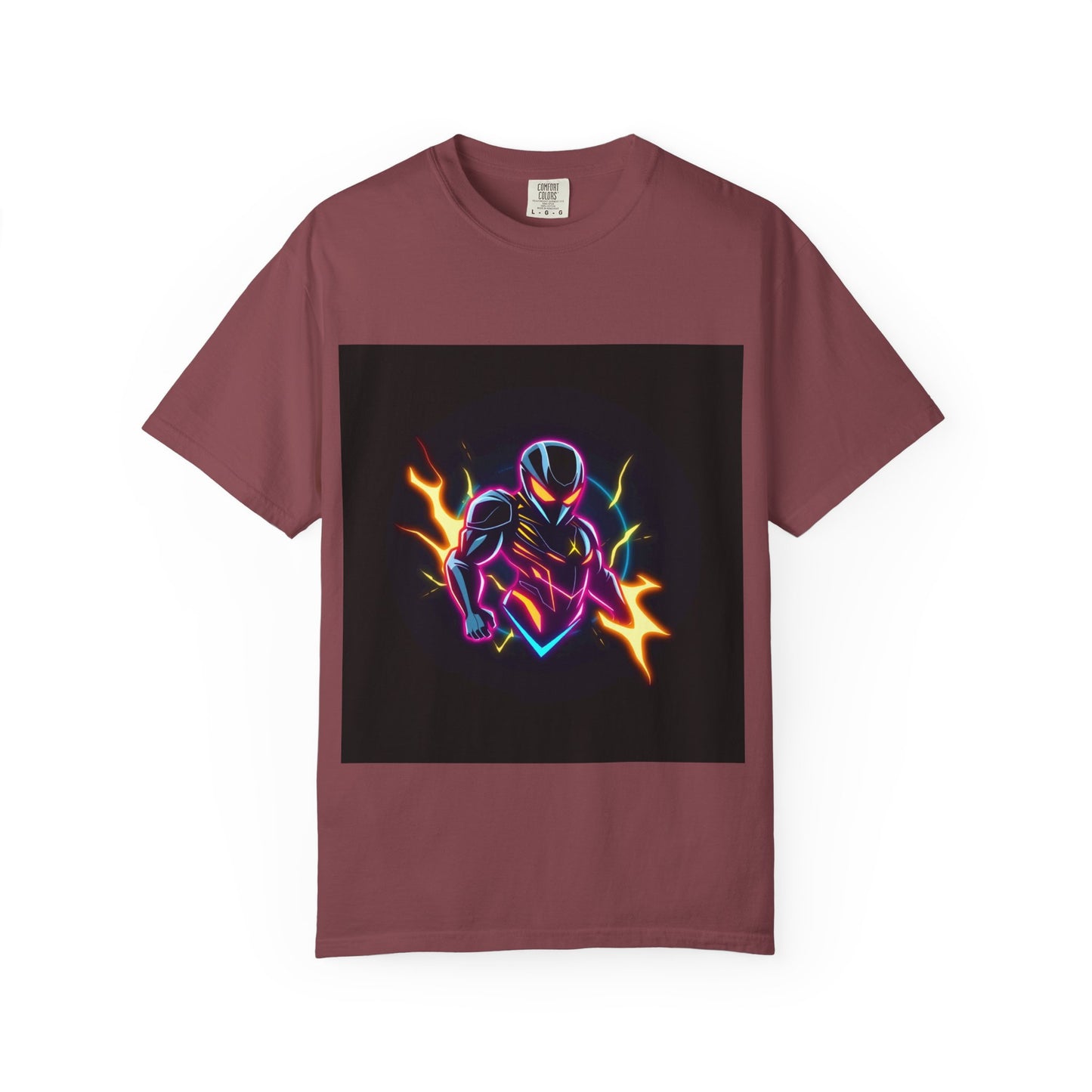 Vibrant Unisex Graphic T-Shirt, Cosmic Dreams Tee, Retro Neon Shirt, Stylish Casual Wear, Gift for Gamers & Dreamers