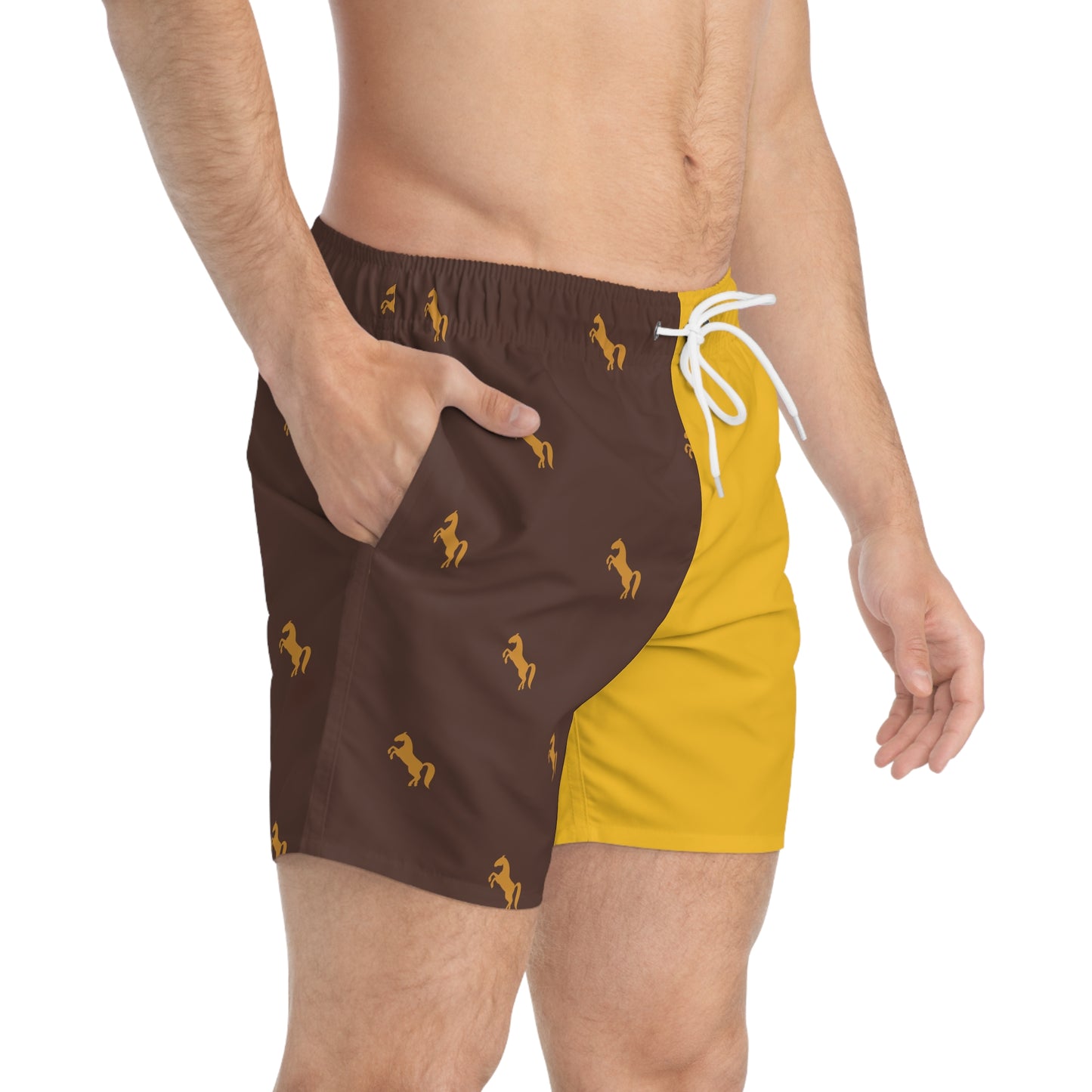 Horses Swim Trunks (AOP)