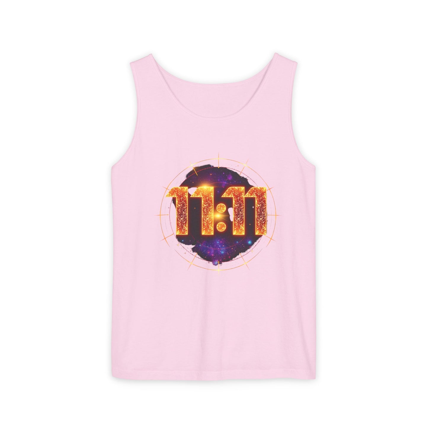 Celestial Glow Tank Top - 11:11 Design, Unisex, Festival Wear, Summer Style, Spiritual Gift, Casual Comfort