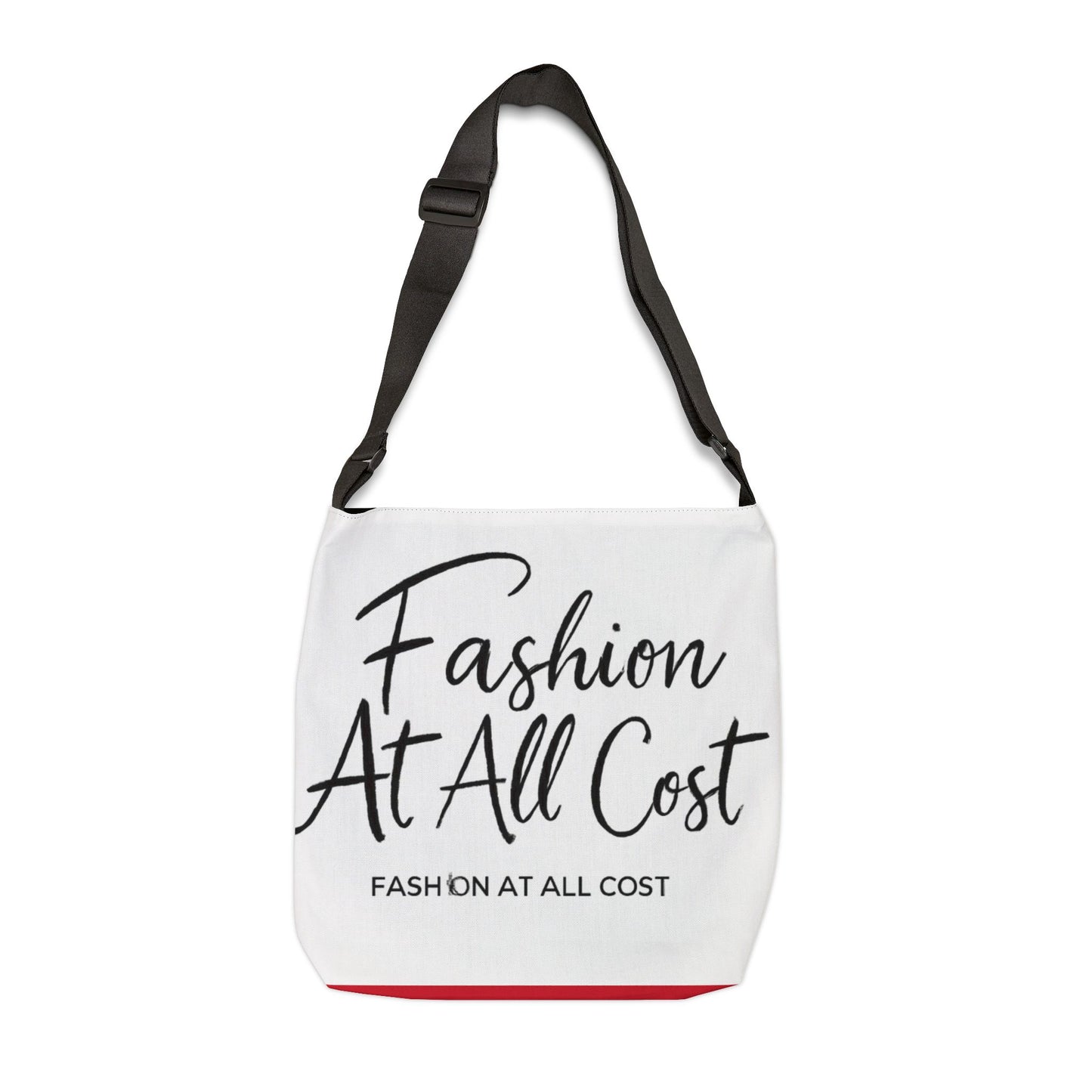 Chic Adjustable Tote Bag with Fashion Quotes, Stylish Purse, Eco-Friendly Bag, Trendy Everyday Tote, Gift for Fashion Lovers
