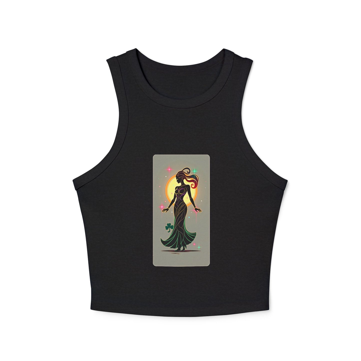 Women's Micro Rib Racer Tank Top