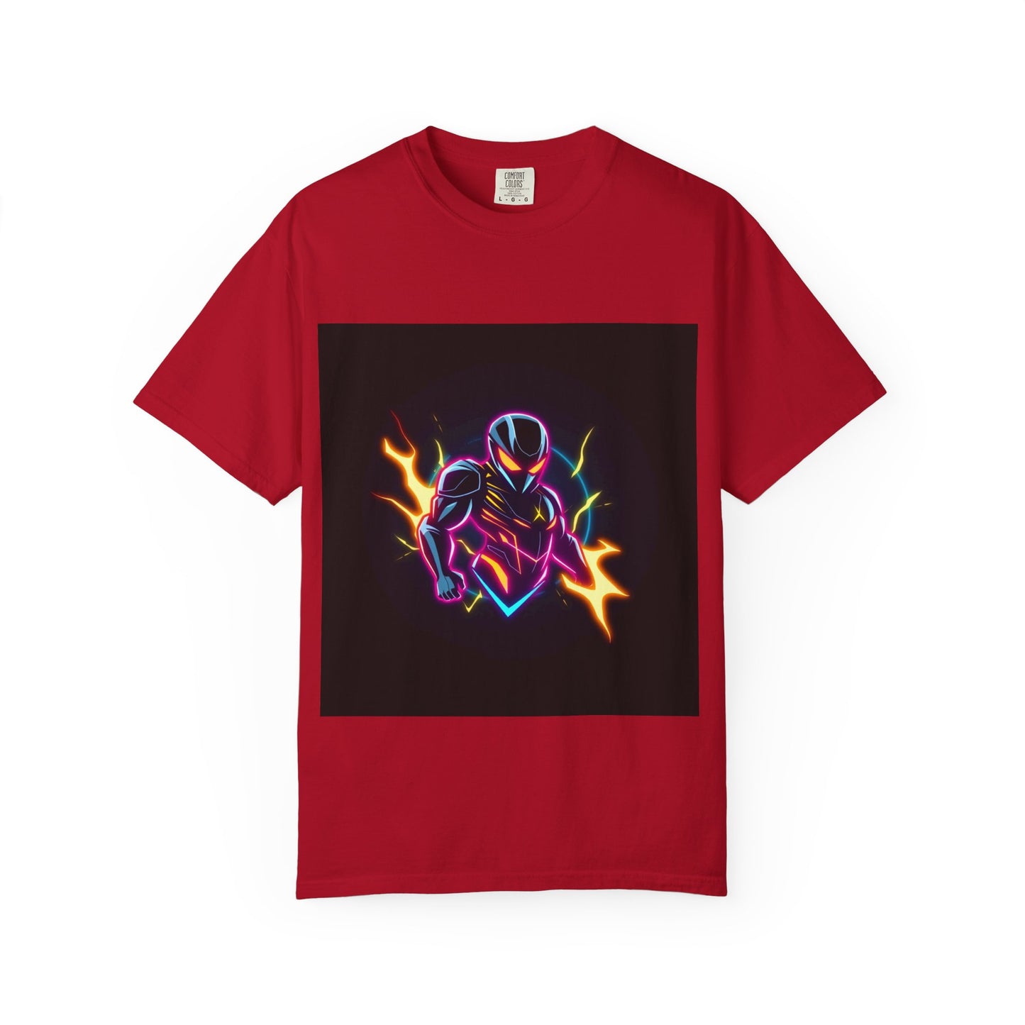 Vibrant Unisex Graphic T-Shirt, Cosmic Dreams Tee, Retro Neon Shirt, Stylish Casual Wear, Gift for Gamers & Dreamers