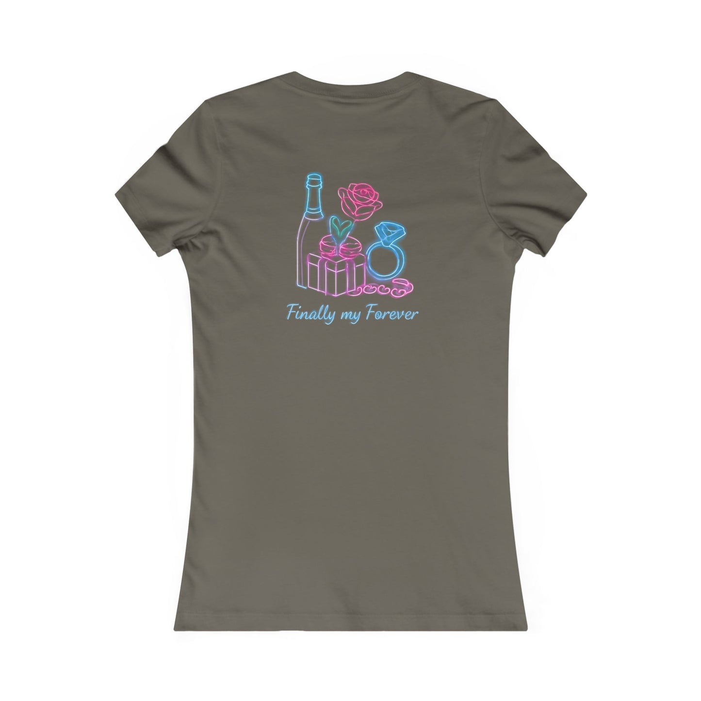 Wedding Bride Tee — "Found My Forever" Bridal T‑Shirt