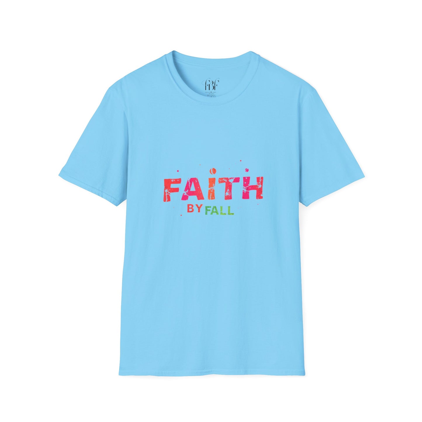 Faith-Inspiring Unisex Softstyle T-Shirt, Everyday Wear, Gift for Her, Christian Apparel, Inspirational Tee, Spiritual Comfort