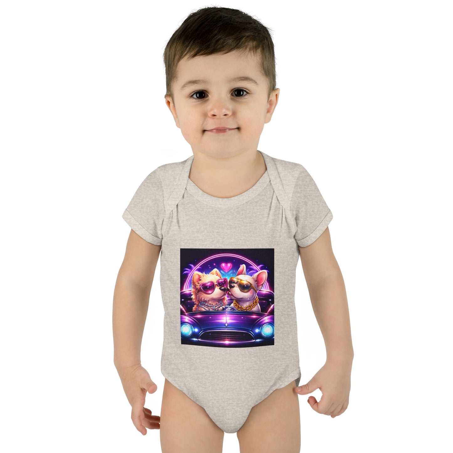 Infant Baby Rib Bodysuit