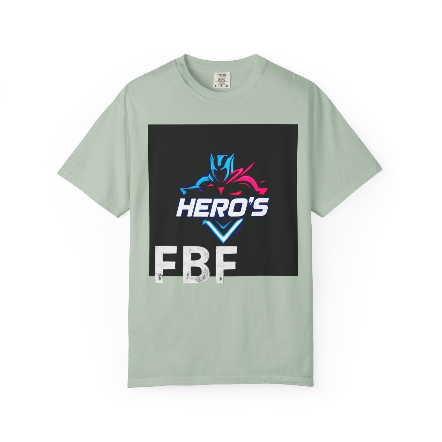 Hero's Unisex Garment-Dyed T-shirt, Casual Tee, Perfect for Gifting, Comic Fans, Hero Celebrations, Graphic Tee, Everyday Wear