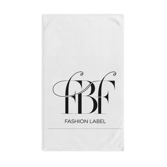 Chic Fashion Label Hand Towel - Elegant Design for Stylish Homes