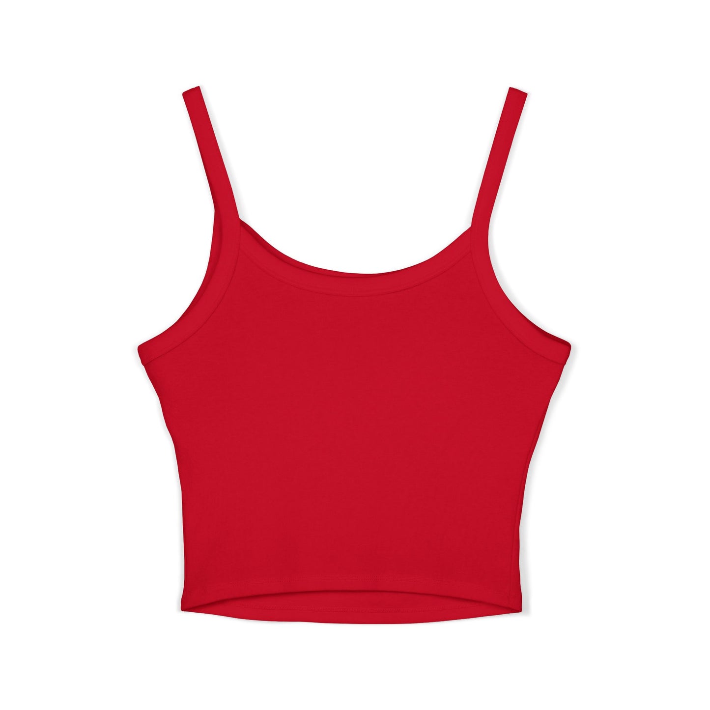 Chic Spaghetti Strap Tank Top - Fashion Label Graphic
