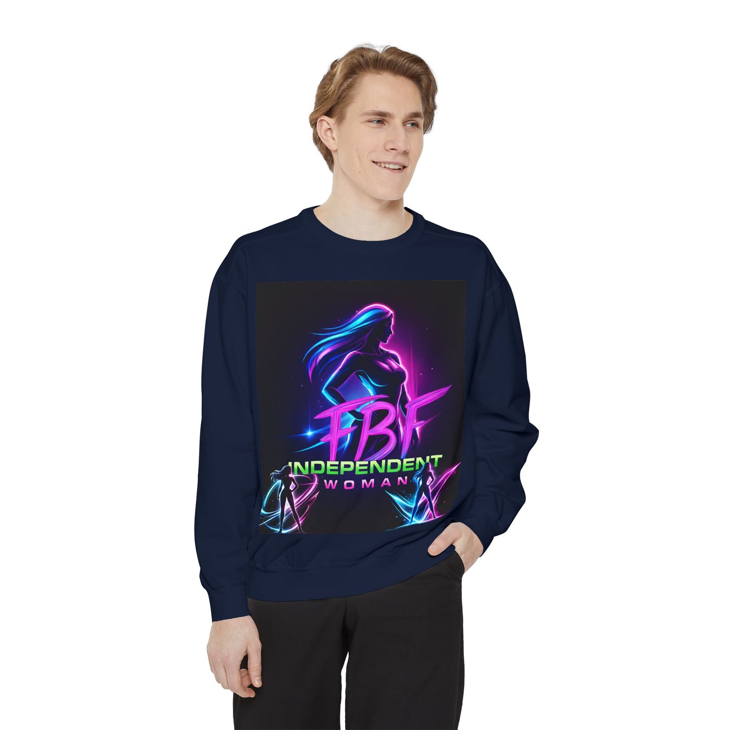 Unisex Garment-Dyed Sweatshirt