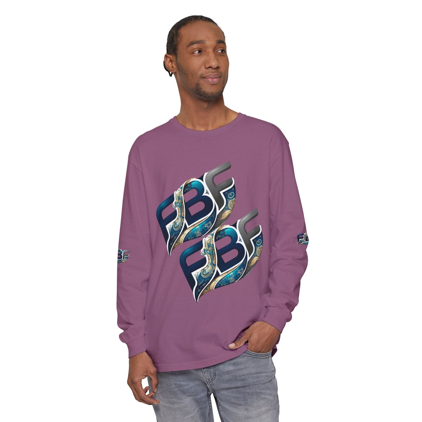 FBF Logo Long Sleeve T‑Shirt — Graphic Streetwear Tee