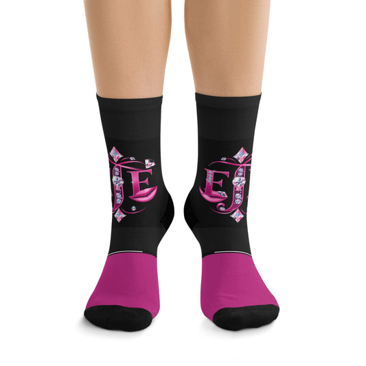 Eco-Friendly Recycled Poly Socks | Stylish Comfort for Everyday Wear | Unique Gifts for Holidays, Athletes, Fashion Lovers