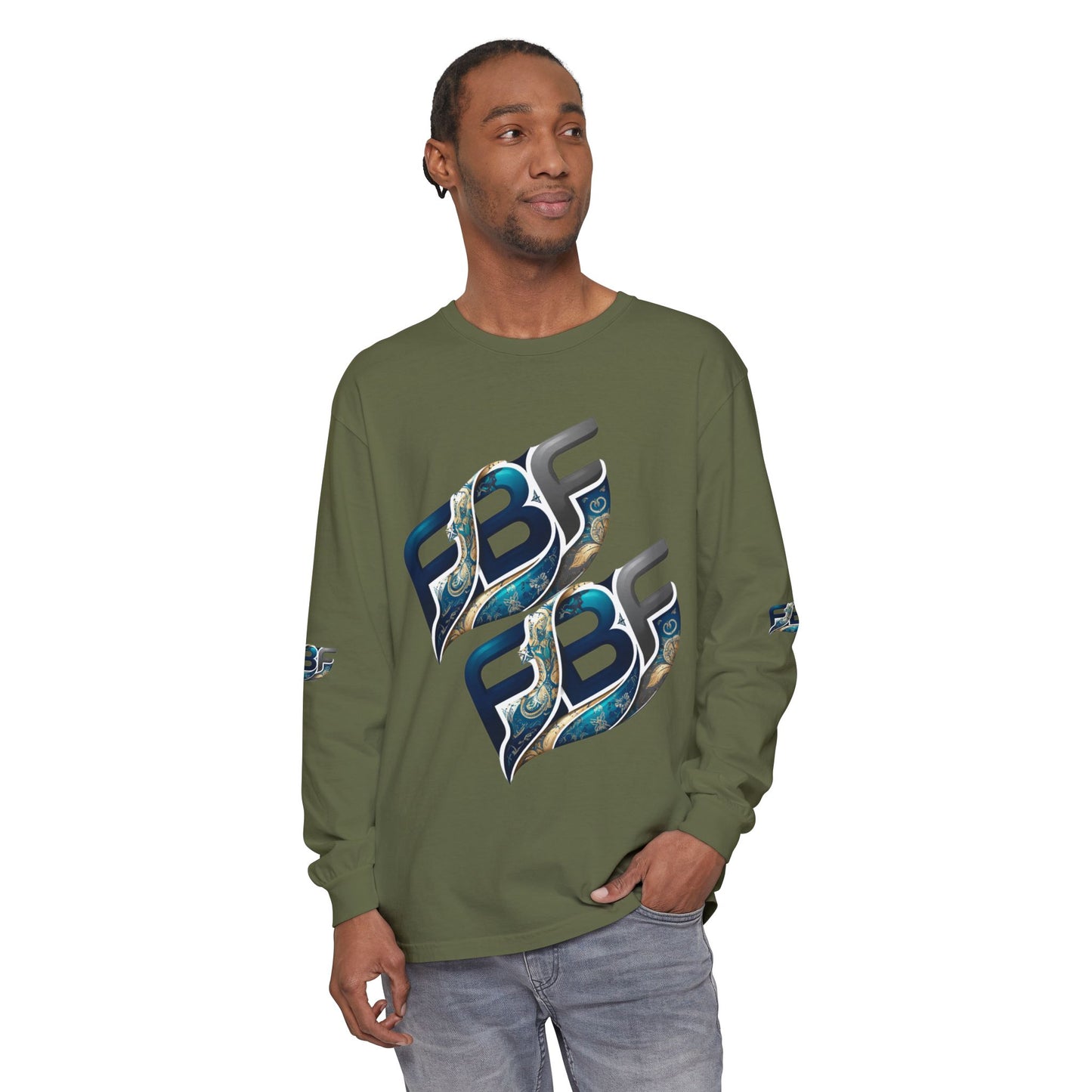 FBF Logo Long Sleeve T‑Shirt — Graphic Streetwear Tee