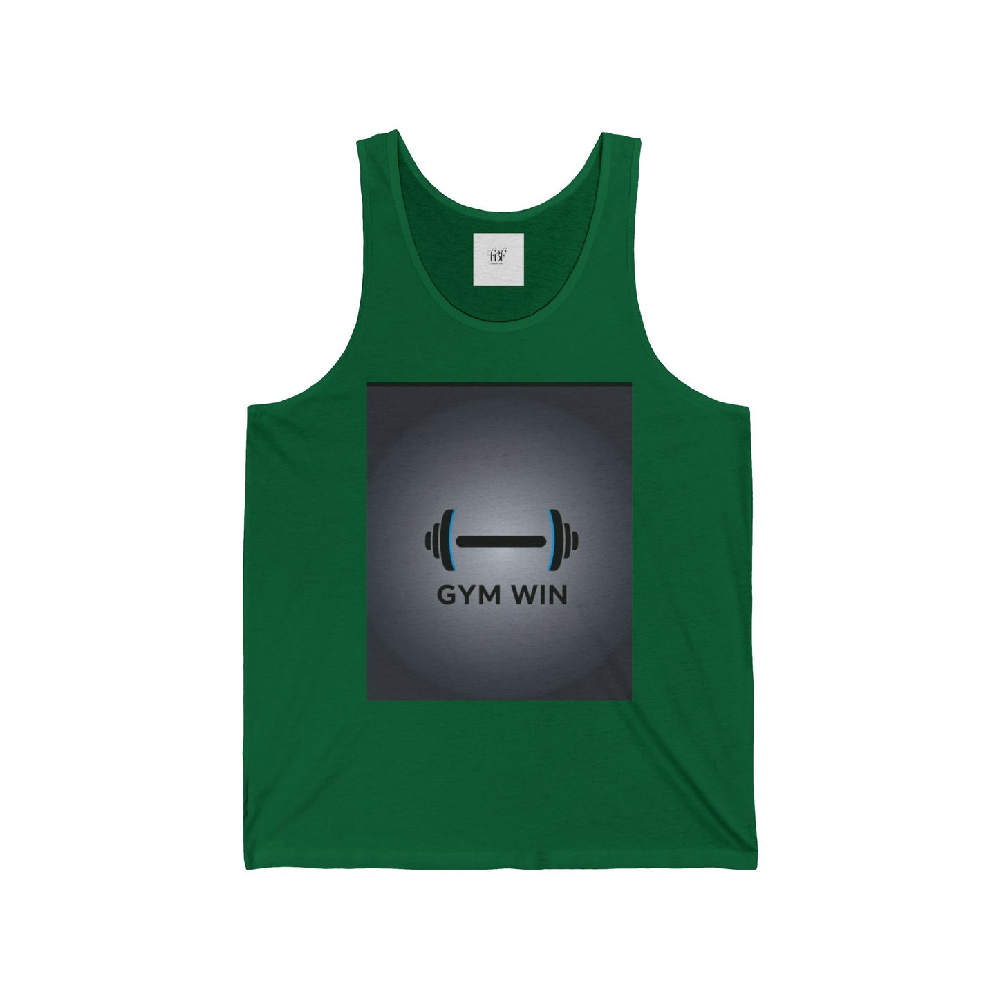 Unisex Jersey Tank - Gym Win & Faith By Fall Designs