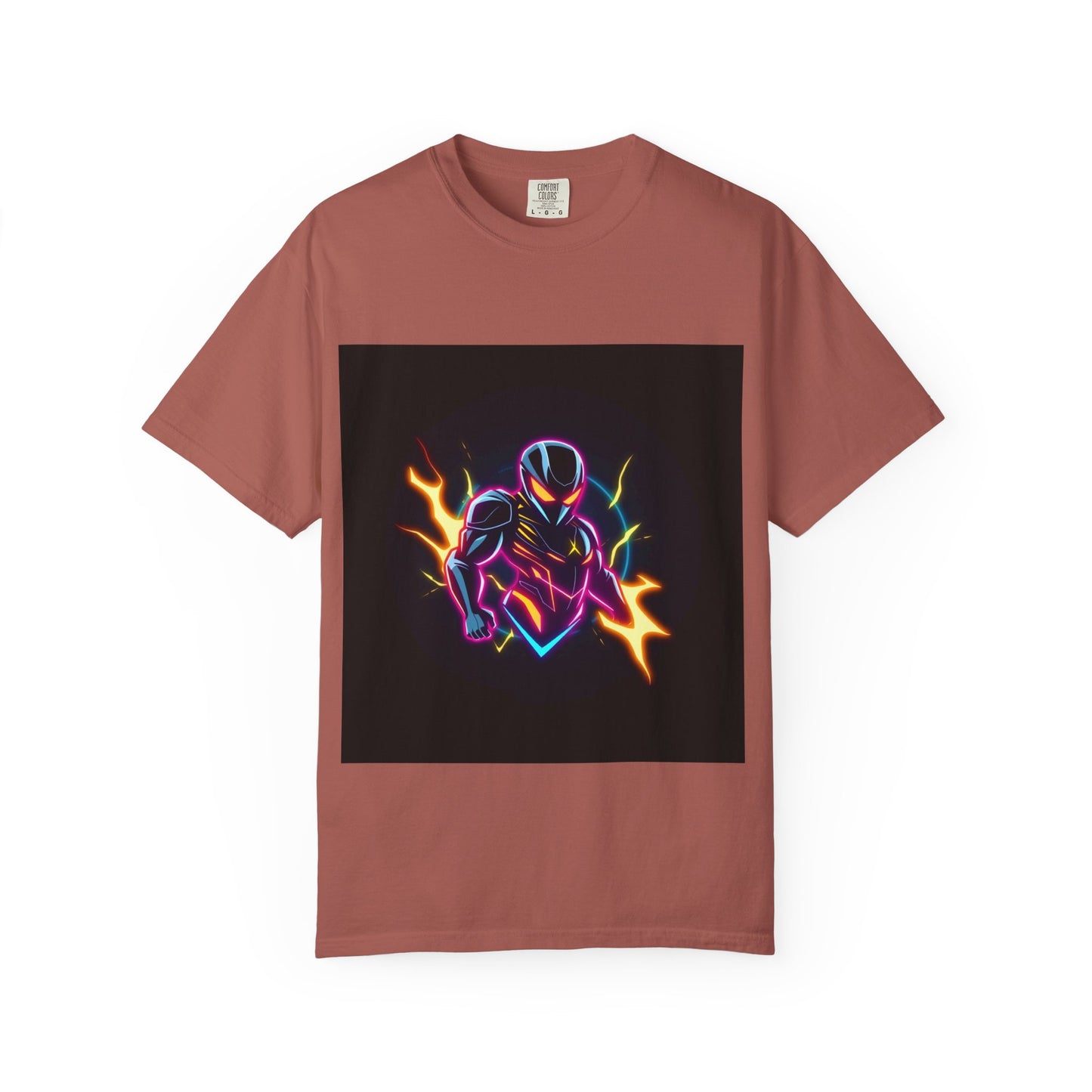 Vibrant Unisex Graphic T-Shirt, Cosmic Dreams Tee, Retro Neon Shirt, Stylish Casual Wear, Gift for Gamers & Dreamers