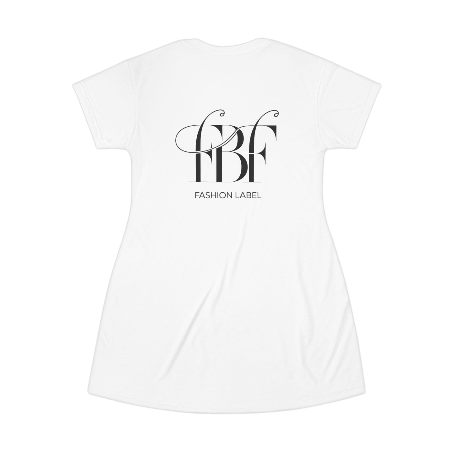 Stylish Graphic T-Shirt Dress, Trendy Casual Wear, Summer Dress, Everyday Comfort, Unique Fashion Gift
