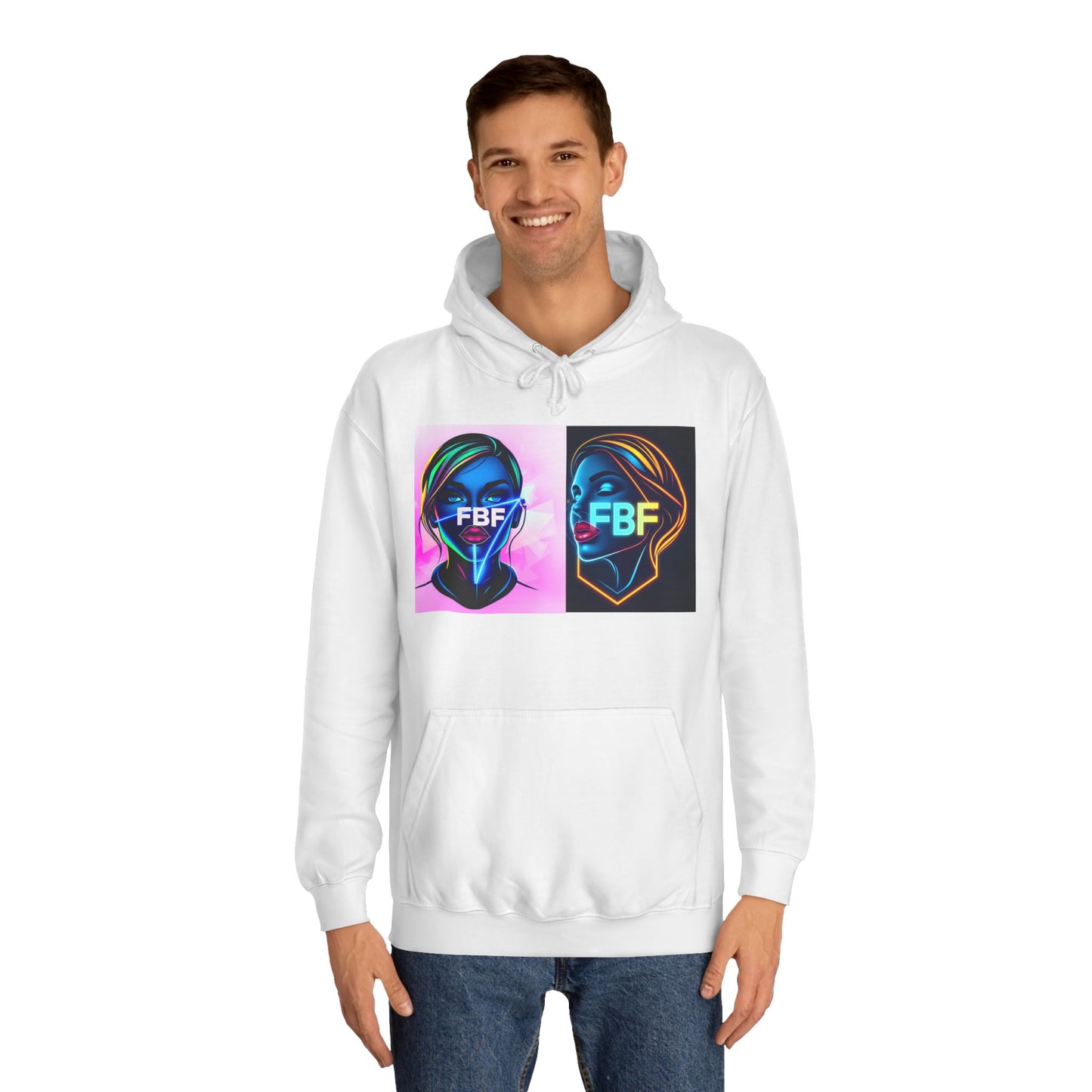 Vibrant Unisex College Hoodie with Neon Graphic Design, Trendy Sweatshirt, College Apparel, Unisex Hoodie, Gift for Students, [...]