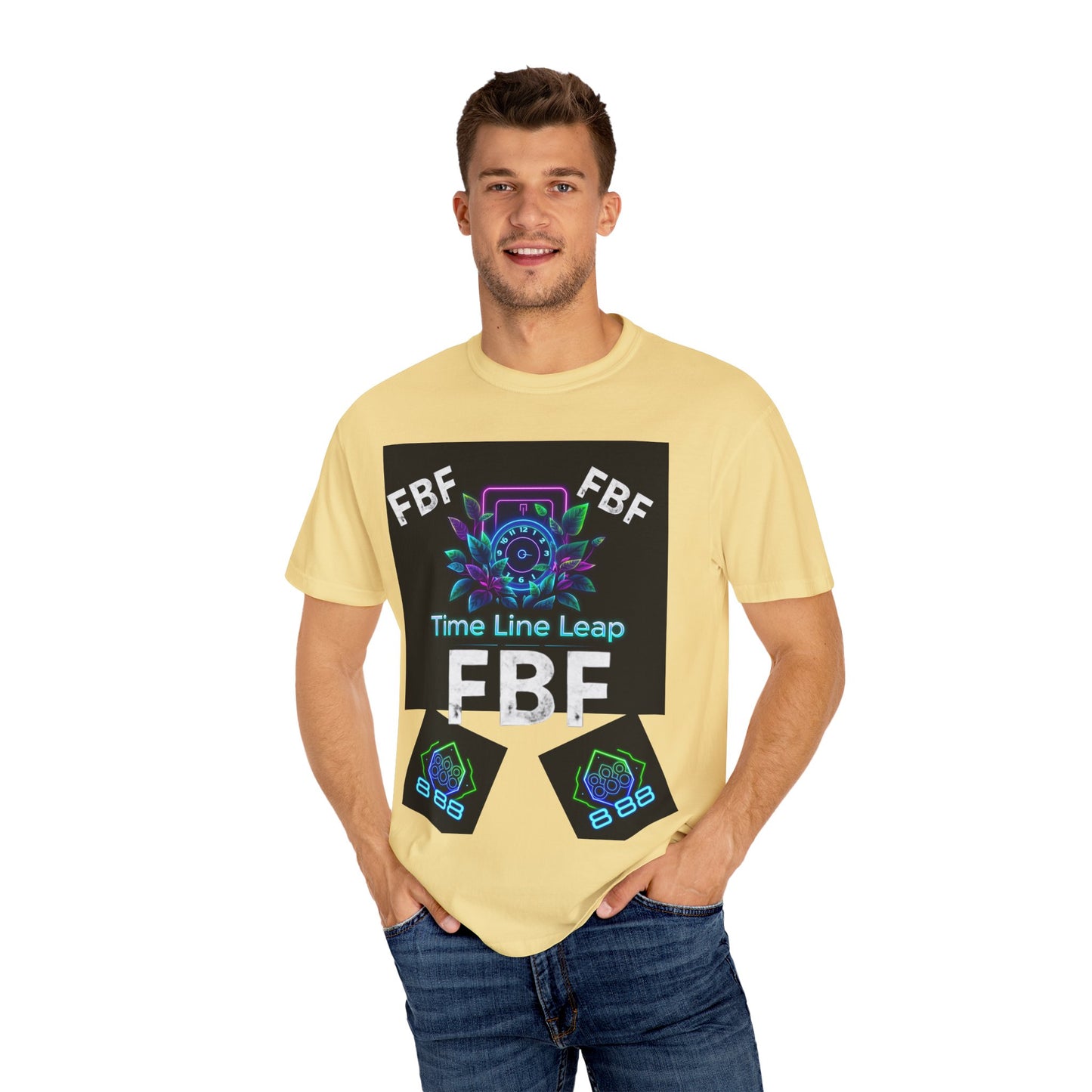 Colorful Unisex Graphic Tee with Retro Vibes, Cool T-shirt for Trendsetters, Perfect for Festivals, Summer Events, Gift for Friends